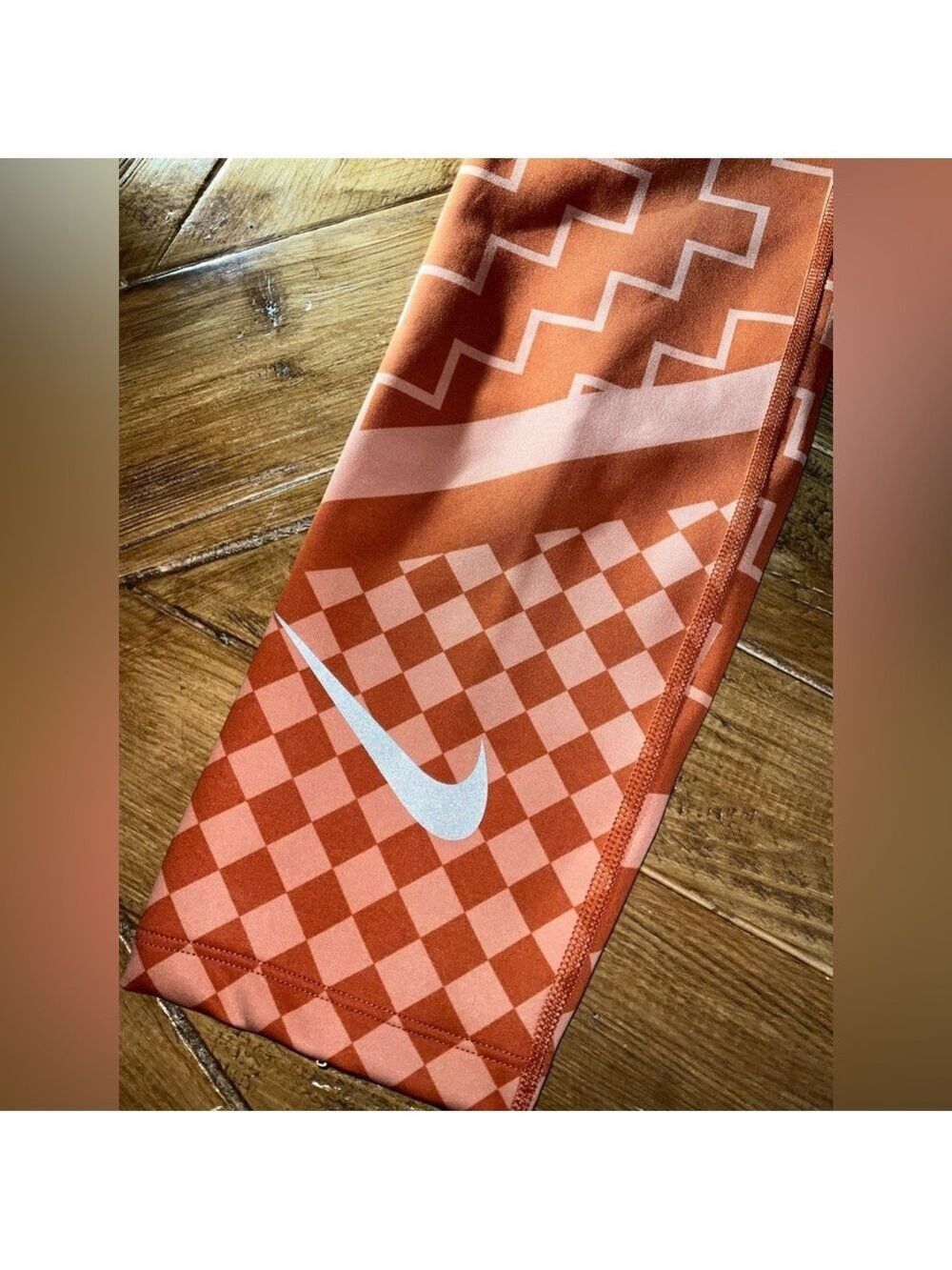 Nike Epic Lux Running Tights in orange - size medium / very nice condition